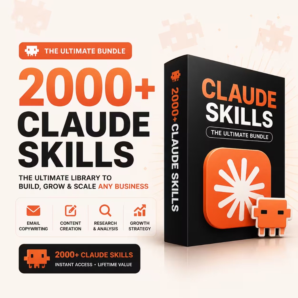 2000+ Claude Skills — The Ultimate Bundle
